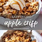 Easy Vegan Apple Crisp