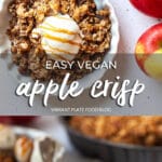 Easy Vegan Apple Crisp