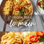 Vegan Tofu Lo Mein