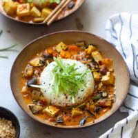 Roasted Eggplant and Tofu Curry