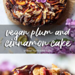 Vegan Plum and Cinnamon Cake