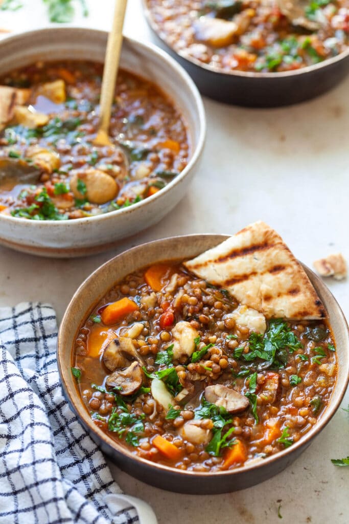 Italian Lentil and Chestnut Stew