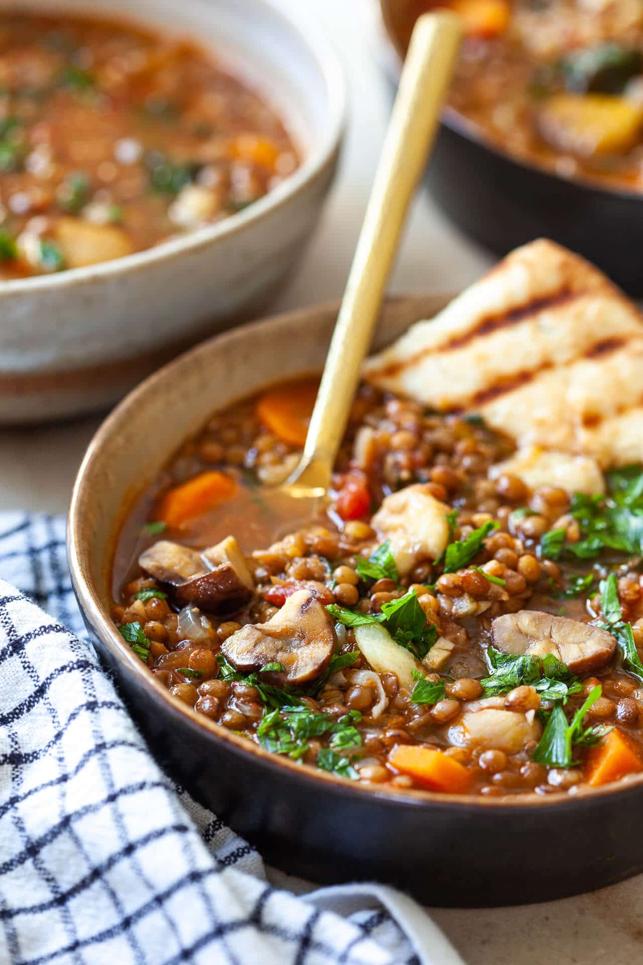 Italian Lentil and Chestnut Stew