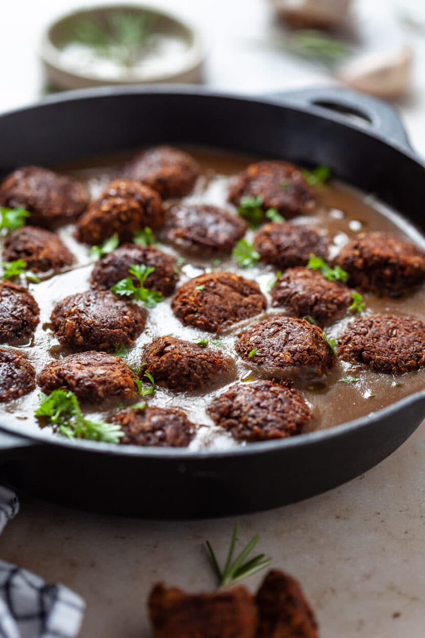 The Best Vegan Lentil Meatballs