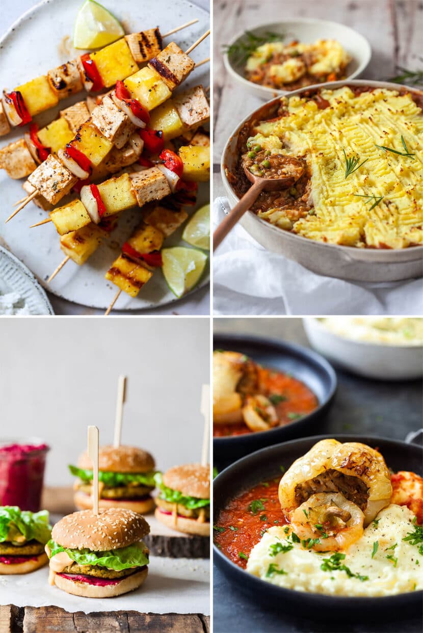 A Veganuary Dinners Recipe Round-up