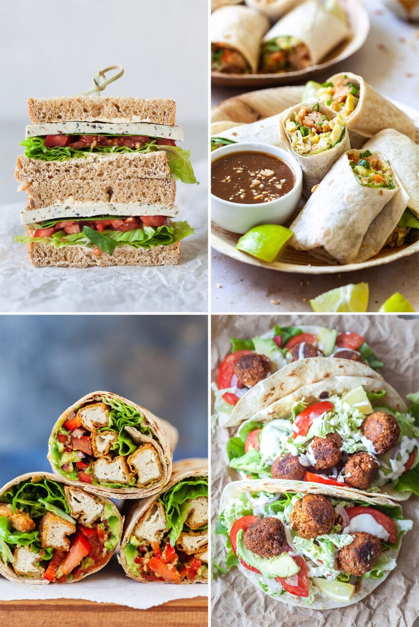 A Veganuary Lunch Recipe Round-up