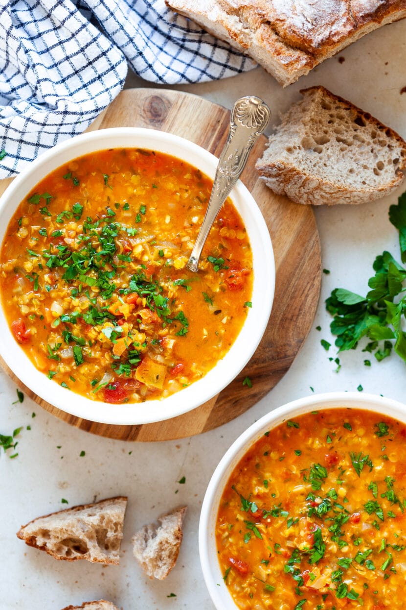 Vegan Red Lentil Stew