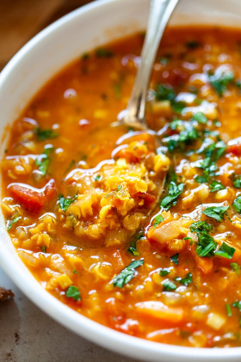 Vegan Red Lentil Stew