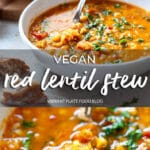 Vegan Red Lentil Stew