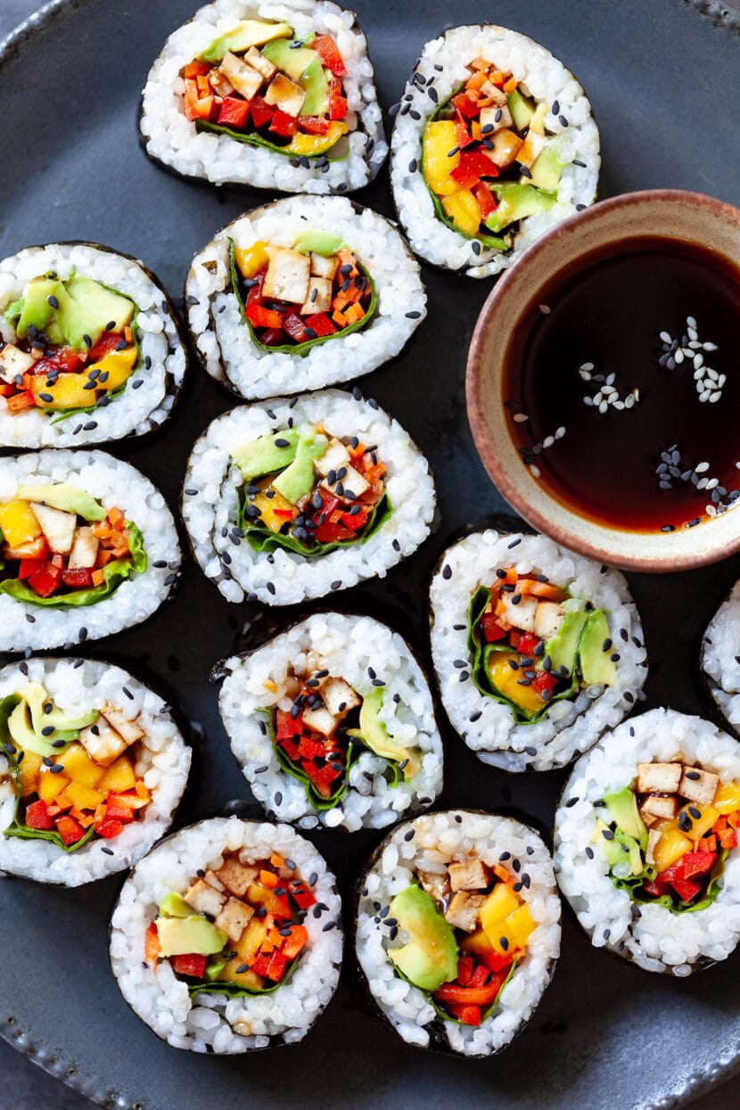 Easy Homemade Vegan Sushi