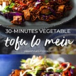 30-minutes Vegetable Tofu Lo Mein