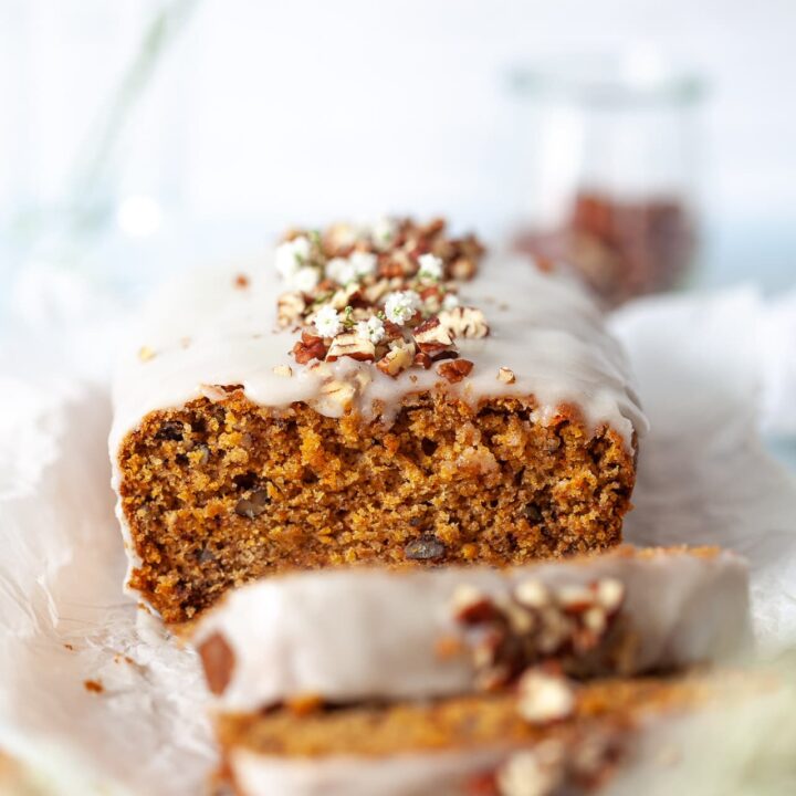 Vegan Carrot Cake Loaf