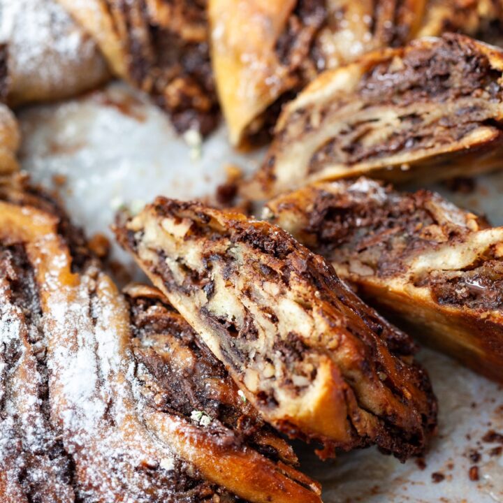 Vegan Walnut Twist Bread