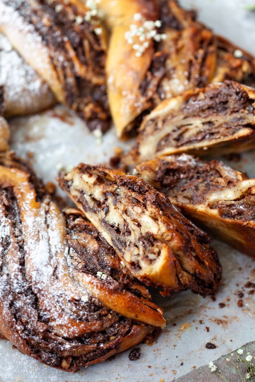 Vegan Walnut Twist Bread