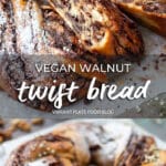 Vegan Walnut Twist Bread