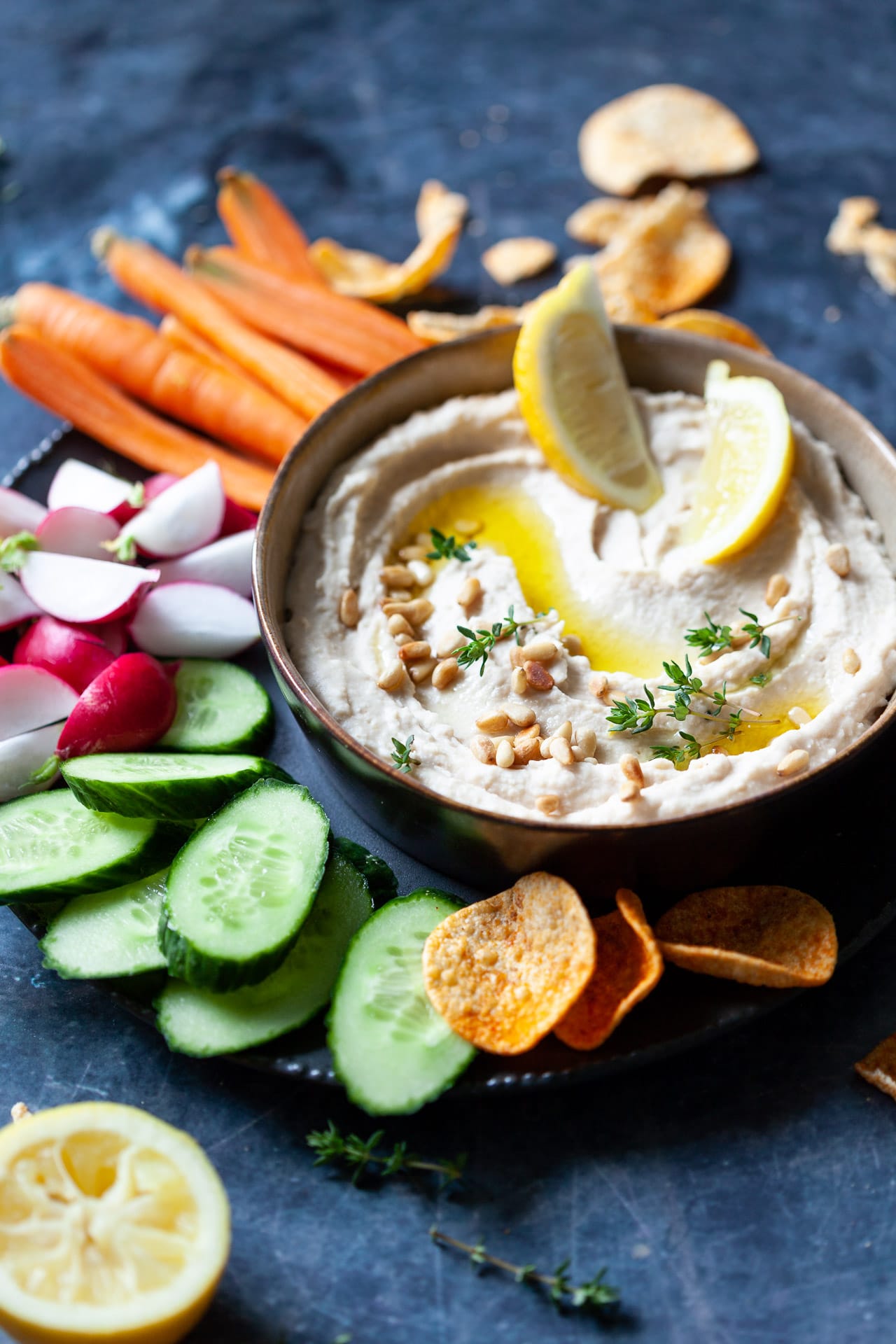 Vegan Lemony White Bean Dip