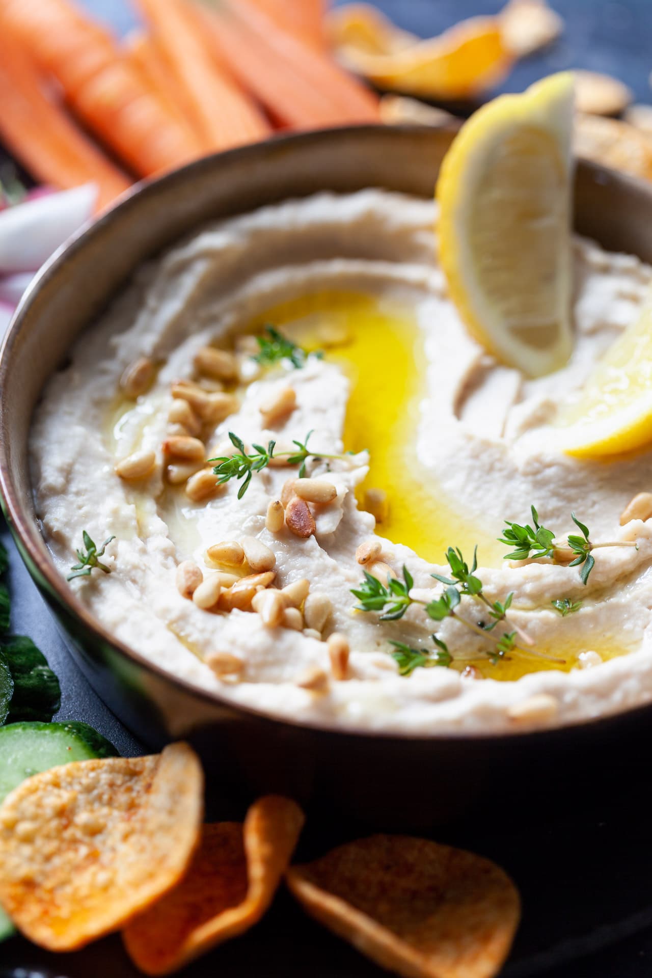 Vegan Lemony White Bean Dip