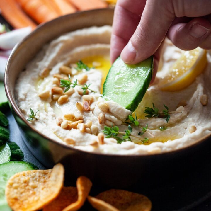 Vegan Lemony White Bean Dip