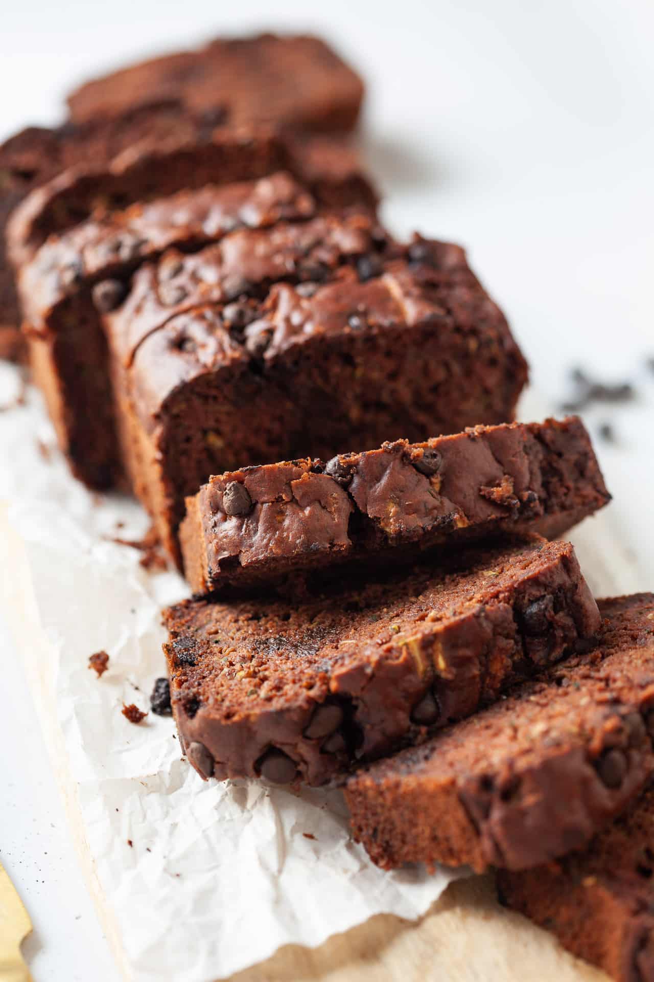 Vegan Chocolate Zucchini Bread