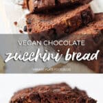 Vegan Chocolate Zucchini Bread