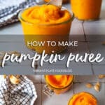 Homemade Pumpkin Puree