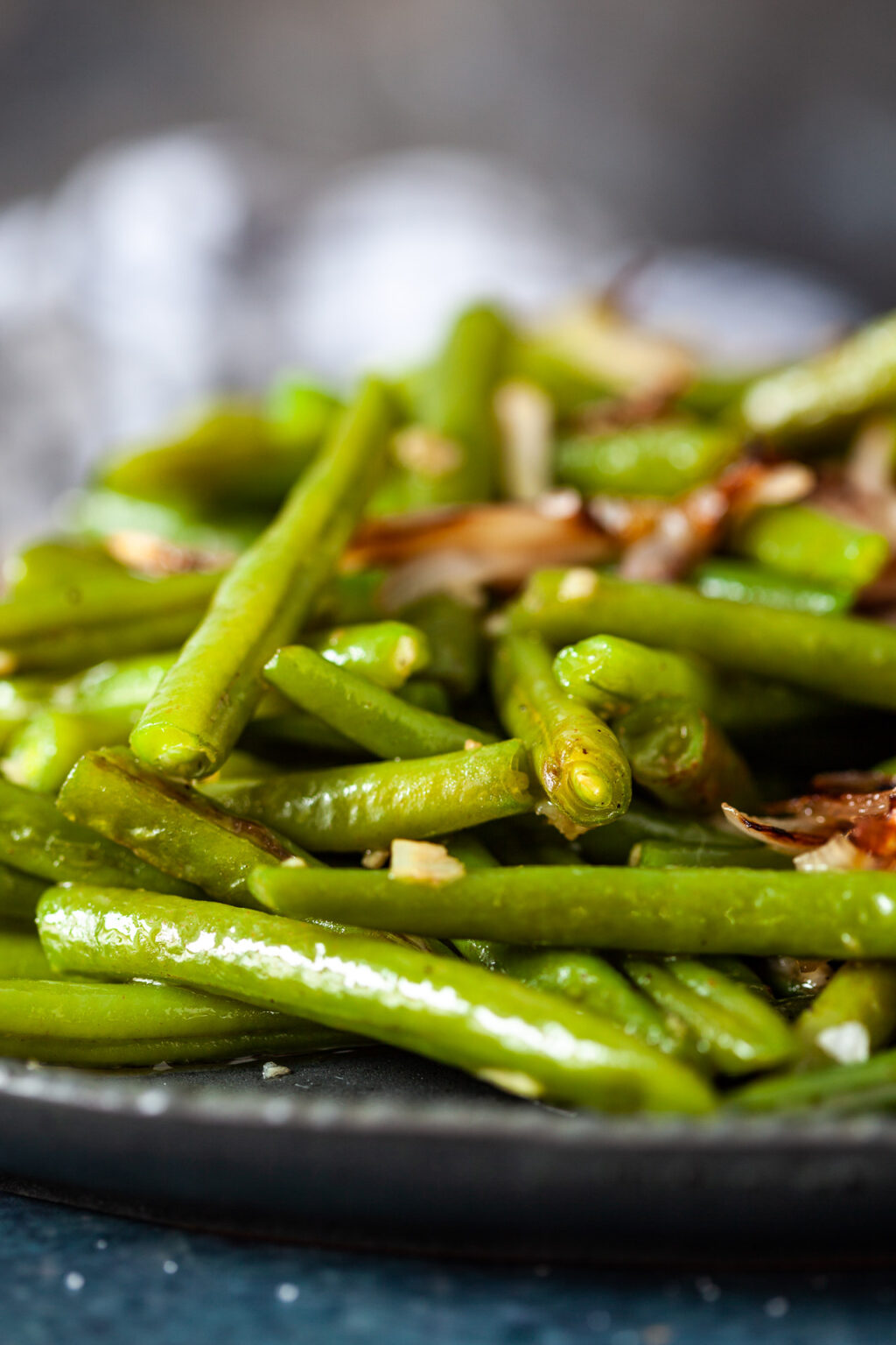 Best Garlic Green Beans Vibrant plate