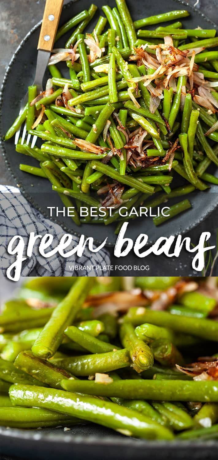 Best Garlic Green Beans Vibrant plate