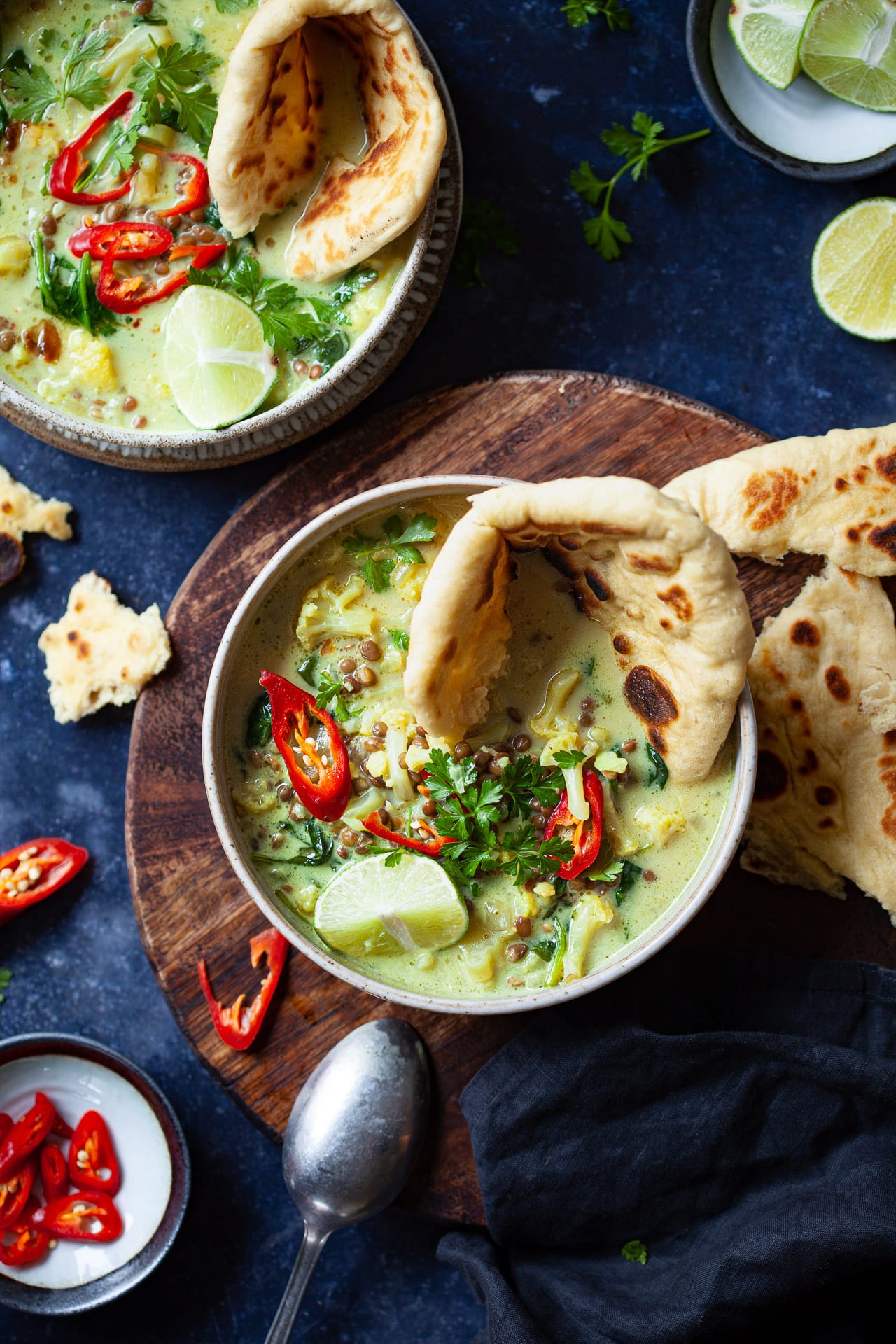 Lentil and Cauliflower Coconut Stew