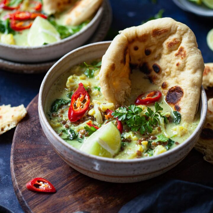 Lentil and Cauliflower Coconut Stew