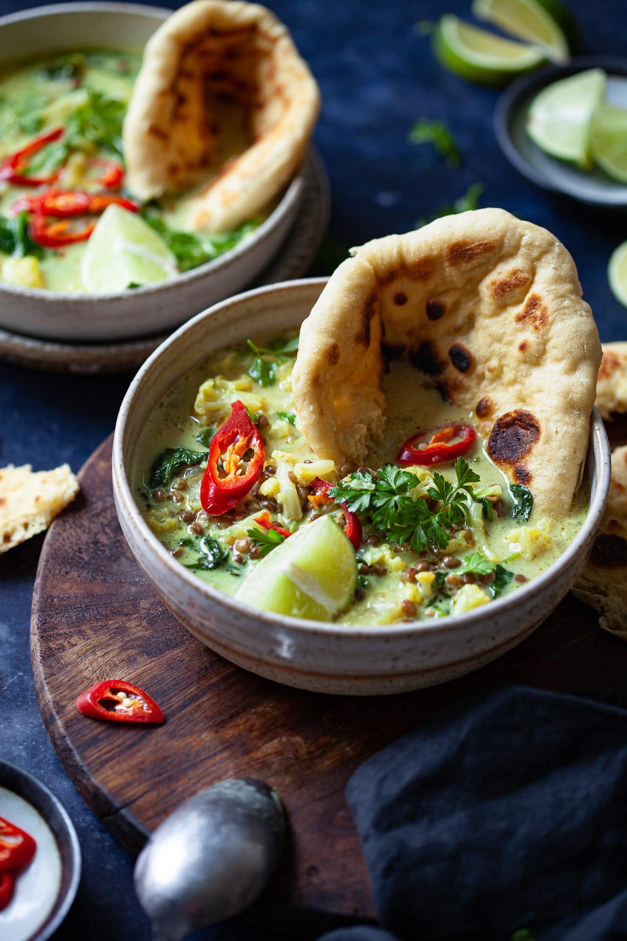 Lentil and Cauliflower Coconut Stew