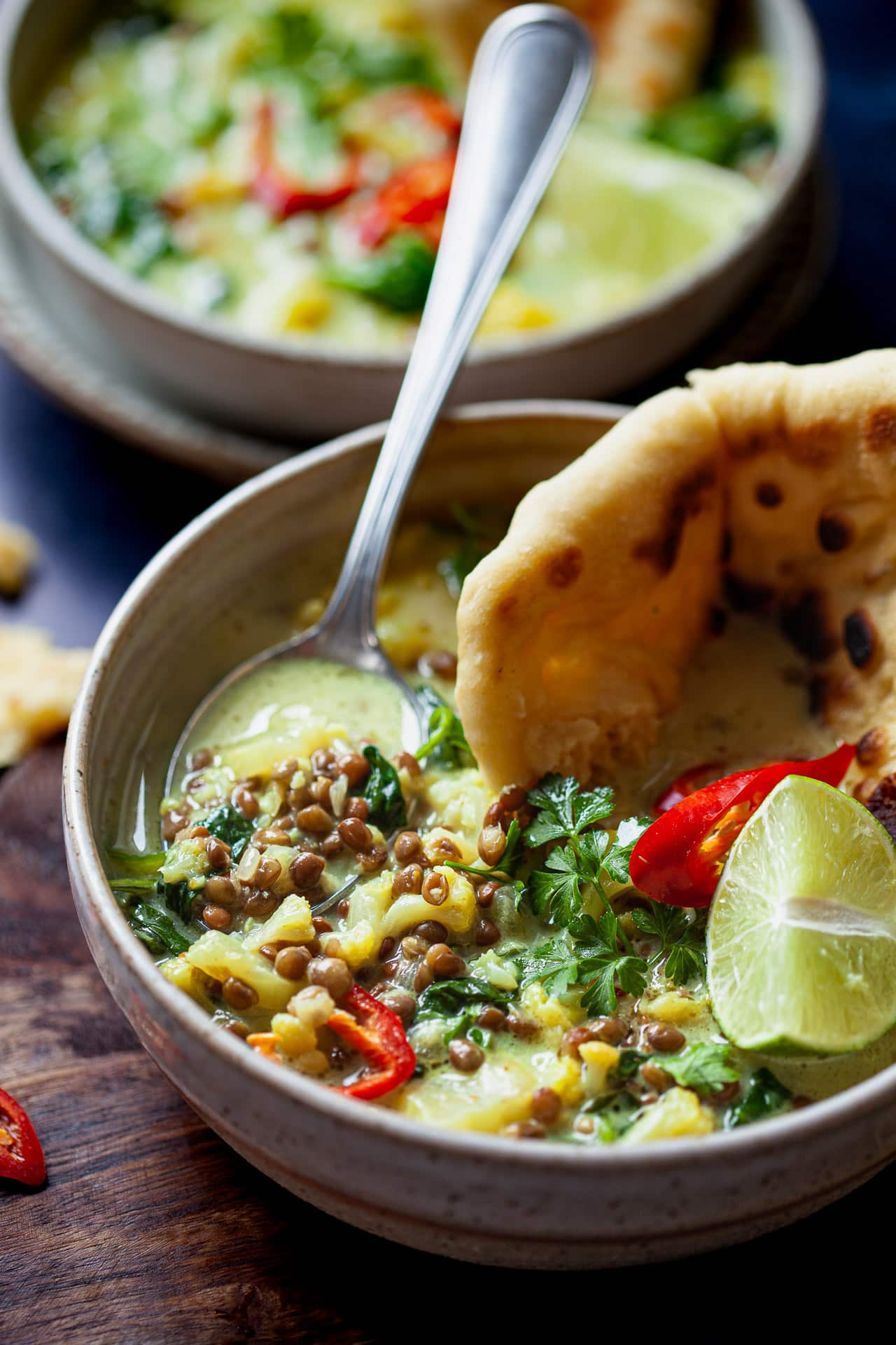 Lentil and Cauliflower Coconut Stew