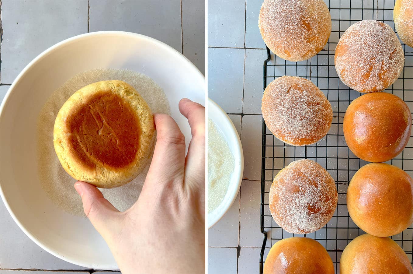 How to make Vegan Baked Berliner Donuts