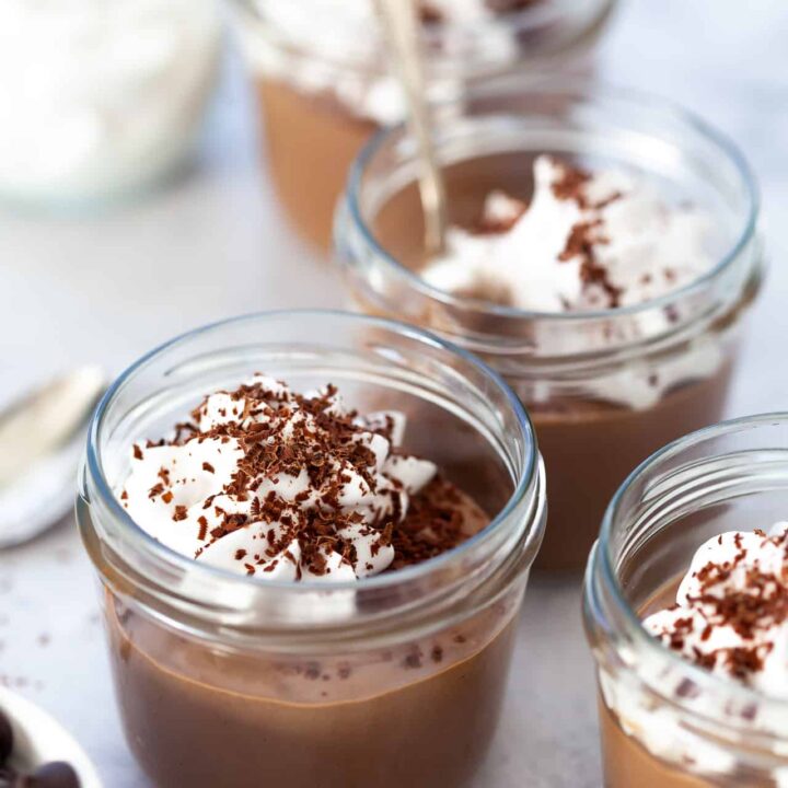 Vegan Tofu Chocolate Pudding