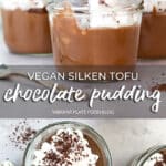 Vegan Tofu Chocolate Pudding