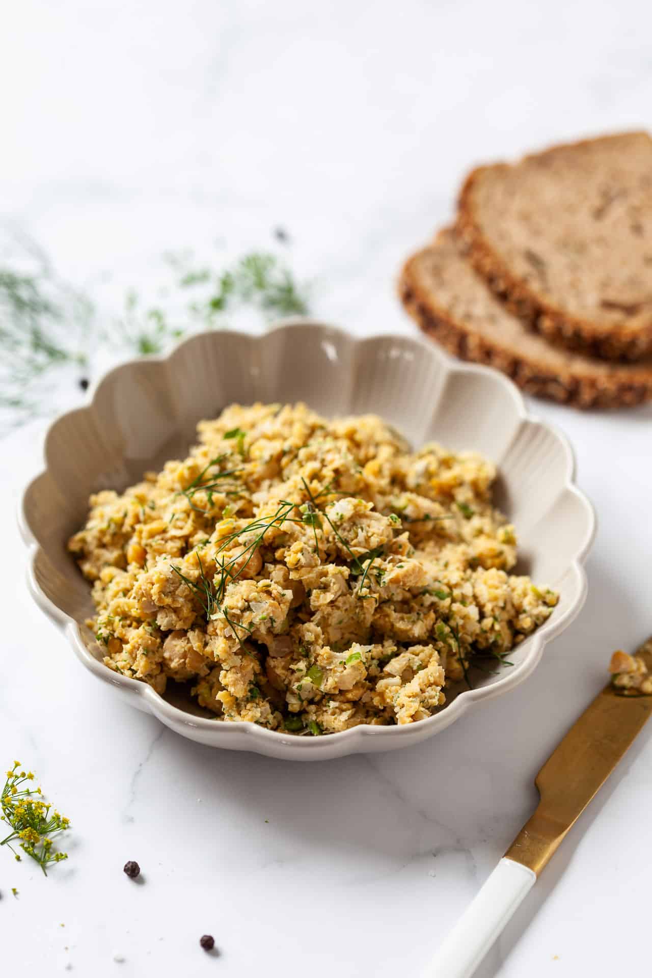 Easy Chickpea Salad Spread