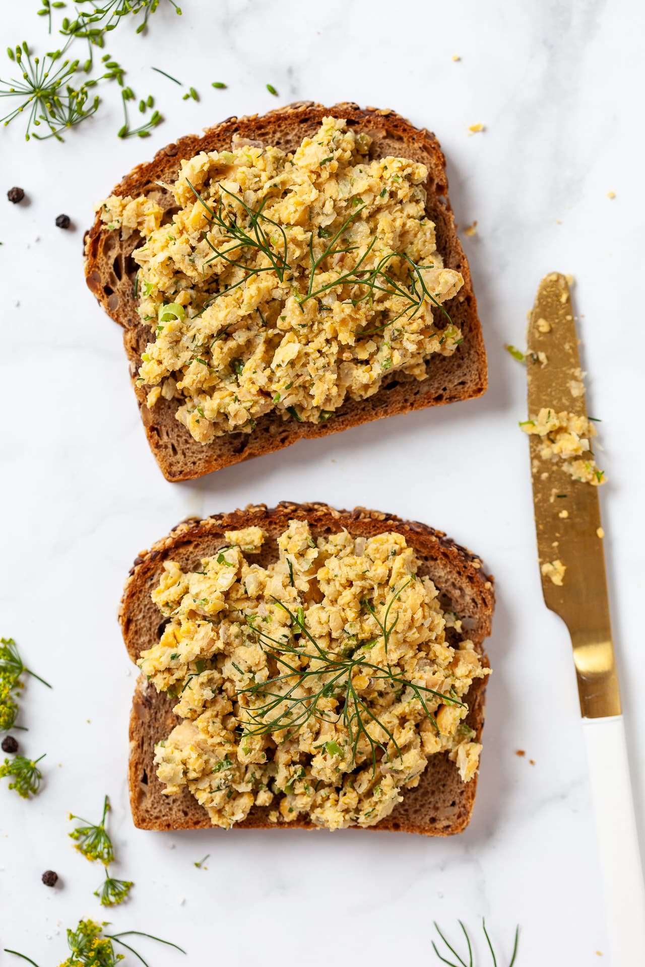 Easy Chickpea Salad Sandwich