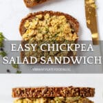 Easy Chickpea Salad Sandwich