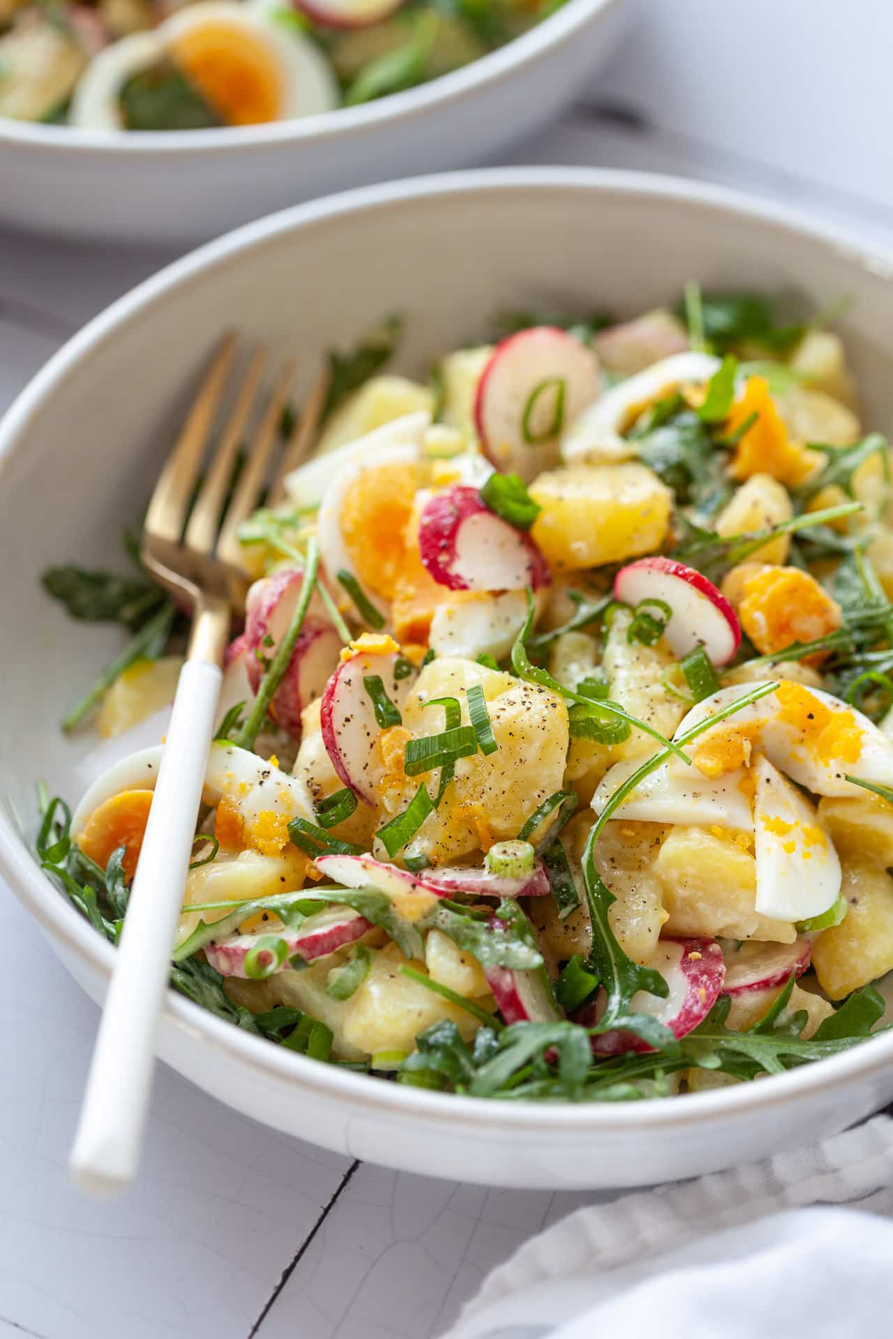 Spring Potato Salad with Eggs