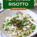 Vegan Asparagus Risotto Recipe