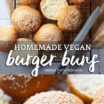 Homemade Vegan Burger Buns