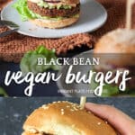 Vegan Black Bean Burgers