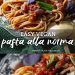 Easy Pasta alla Norma (Sicilian Eggplant Pasta)