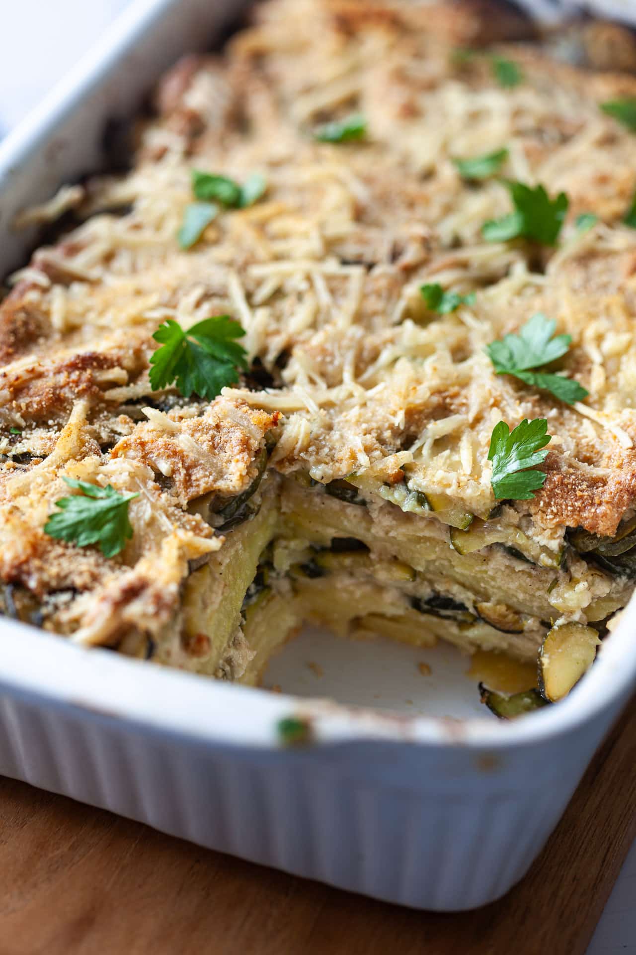 Vegan Zucchini Moussaka