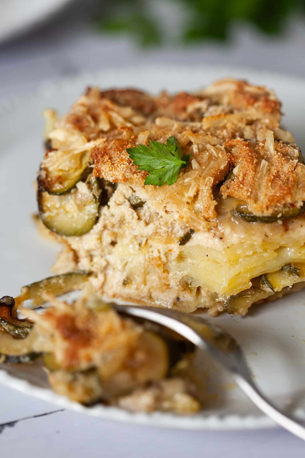 Vegan Zucchini Moussaka