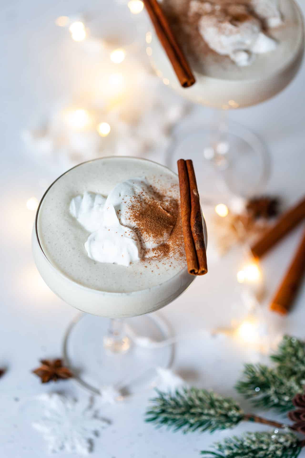 10-minute Easy Vegan Eggnog