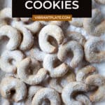 Vegan Vanilla Crescent Cookies (Vanillekipferl)