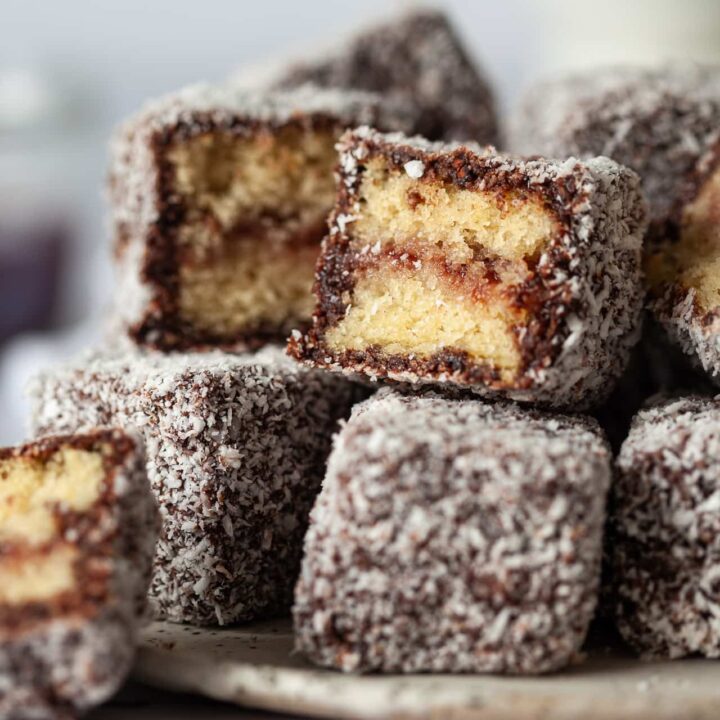 Homemade Vegan Lamingtons