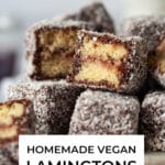 Homemade Vegan Lamingtons Recipe