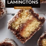 Homemade Vegan Lamingtons Recipe