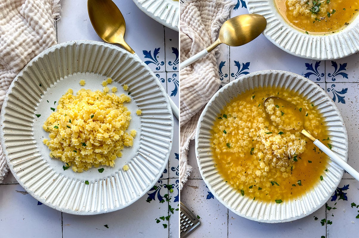 How to make Vegan Italian Pastina Soup Recipe